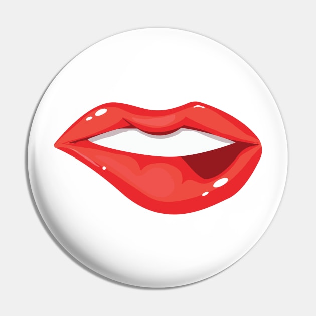 Lips Pin by nickemporium1