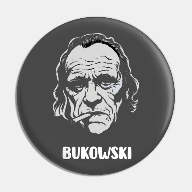 Bukowski Pin by TshirtMA