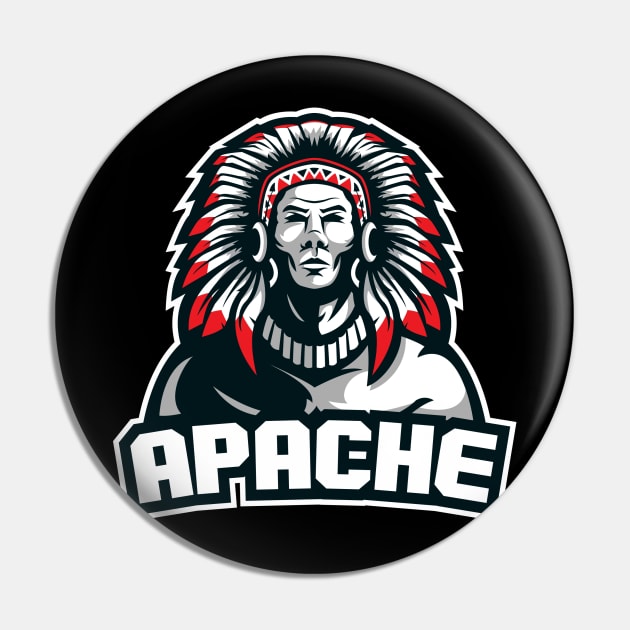 Apache Pin by Aryan ART