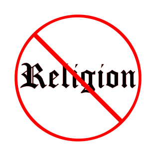 No To Religion #1 T-Shirt