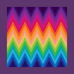 Zig Zag Chevron Pattern G291 T-Shirt