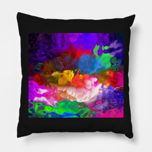 Splash color art design Pillow