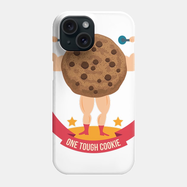 One Tough Cookie Phone Case by Alema Art