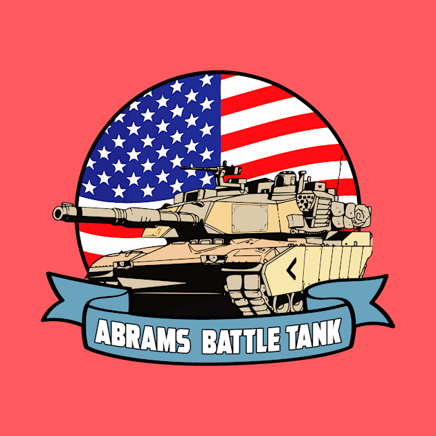 ABRAMS TANK by theanomalius_merch