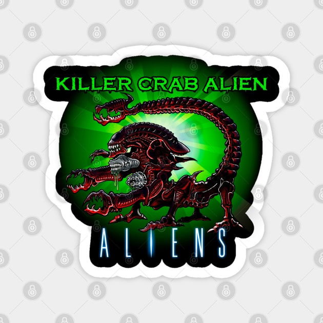 Killer Crab Alien Kenner Magnet by Ale_jediknigth