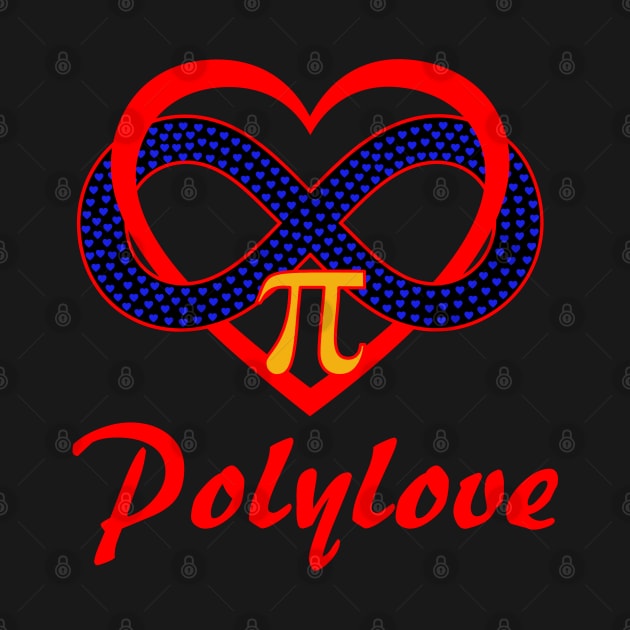 Polyamory Infinity Heart Polylove by Mindseye222