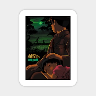 Grave of the fireflies Magnet