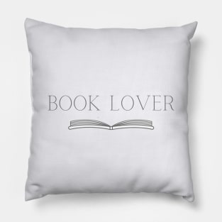 Book Lover Tee Pillow