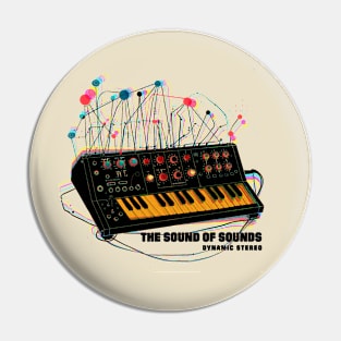 modular synthesizer offset graphic Pin