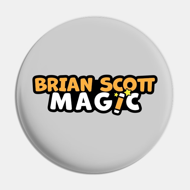 Brian Scott Magic - Basic T-Shirt Pin by Brian Scott Magic