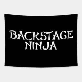 Backstage Ninja Japan White Tapestry