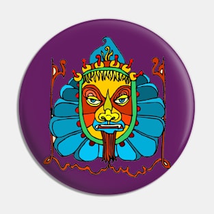 Surf God Pin