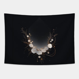 Galaxy Flowers Tapestry