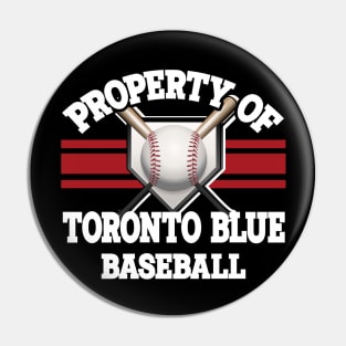 Proud Name Toronto Graphic Property Vintage Baseball Pin