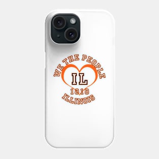 Show your Illinois pride: Illinois gifts and merchandise Phone Case