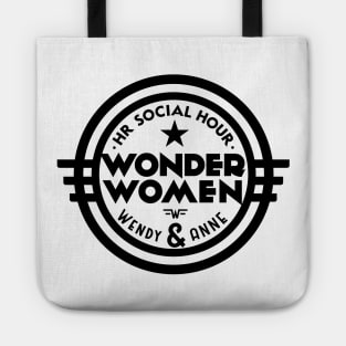 #HRSocialHour Wonder Women Logo Tote