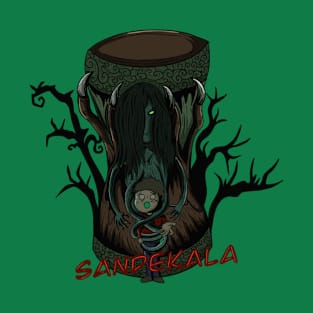The Myth of Sandekala scary and Spooky halloween party costume T-Shirt