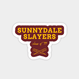 Sunnydale Slayers Badge BTVS Magnet