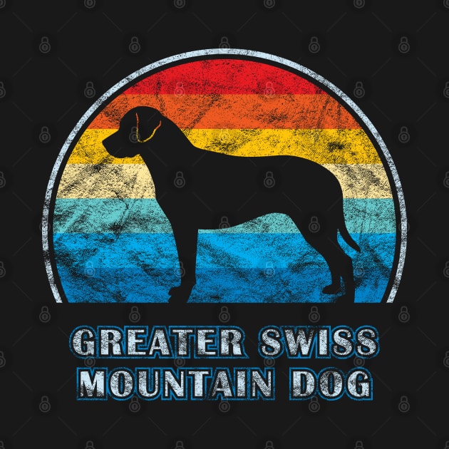 Greater Swiss Mountain Dog Vintage Design by millersye