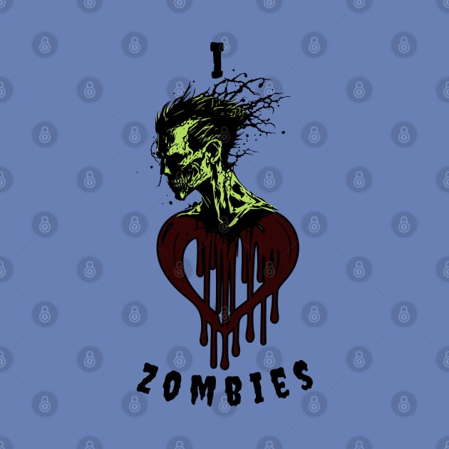 I Heart Zombies by  tintiger