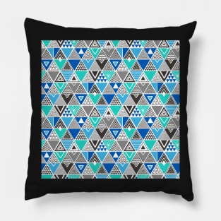 Geometric Triangles Pillow