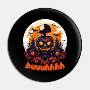 Buuhhhh-Halloween Haunt Pin