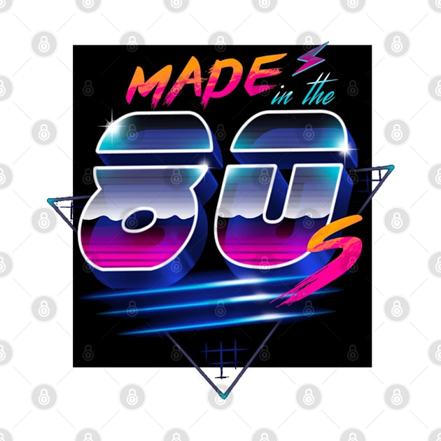 Made In The 80s by SAN ART STUDIO 