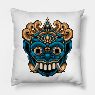 Indonesian Mask 1.5 Pillow