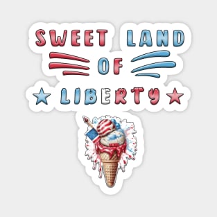 Sweet Land of Liberty Magnet