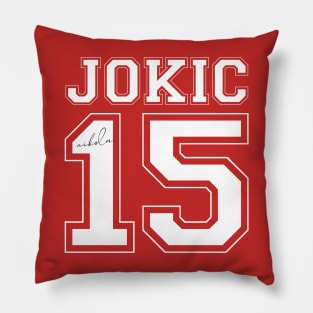 nikola jokic Pillow