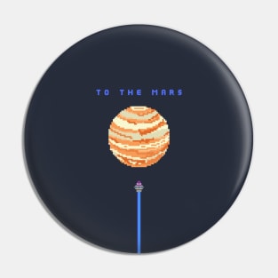 Pixel Explorers: To the Mars Pin