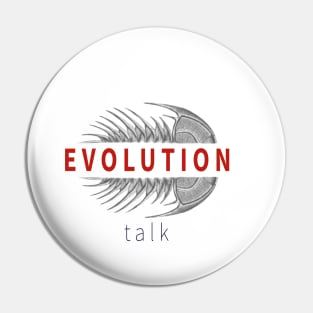 Evolution Talk Podcast Pin