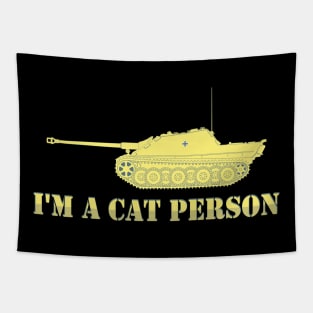 Jagdpanther i'm a cat person Tapestry