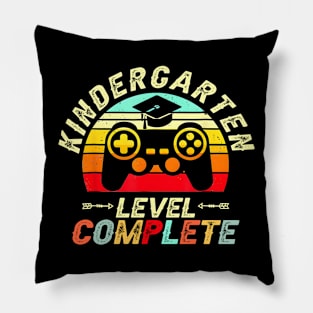 Kindergarten Level Complete Last Day Of School Graduate Boys Pillow