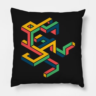 Optical Illusion Pillow