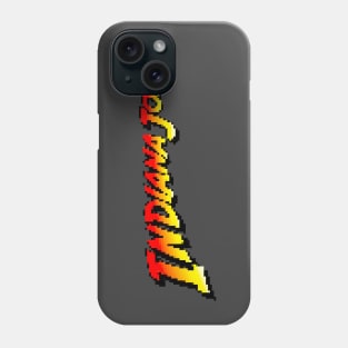 Indiana Jones Pixelated Art Phone Case