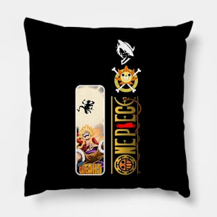 luffy son god nika gear 5 one piece Pillow