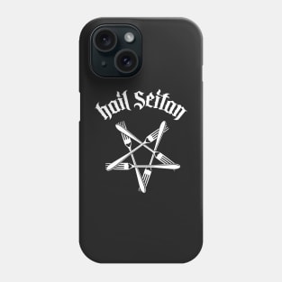 Hail Seitan - Go vegan No.1.2 (white) Phone Case