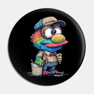 Colorful Muppet Pin