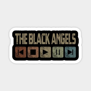 The Black Angels Control Button Magnet