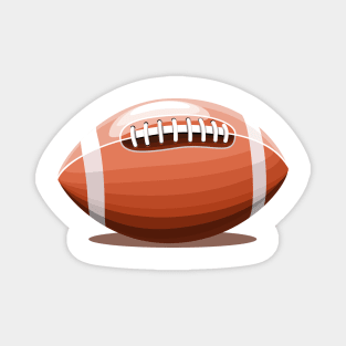 American football ball Magnet