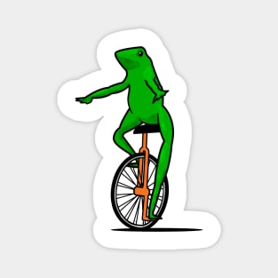 Dat Boi Unicycle Frog T-Shirt Magnet