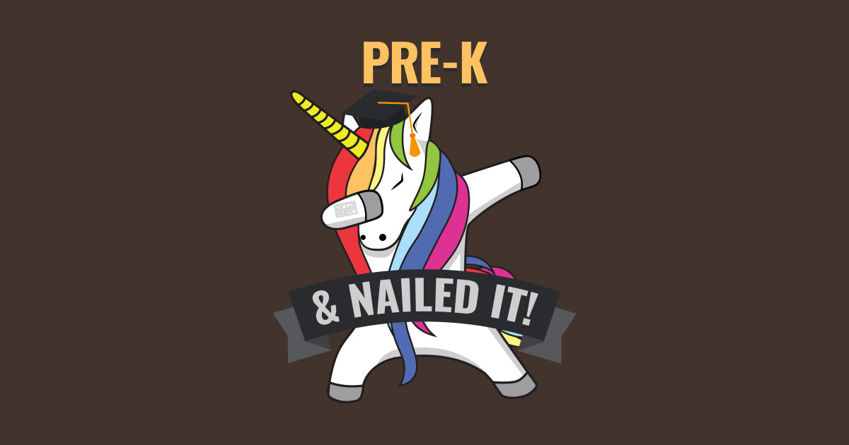 Download PRE-K Nailed It Unicorn Dabbing Graduation - Pre K Unicorn ...