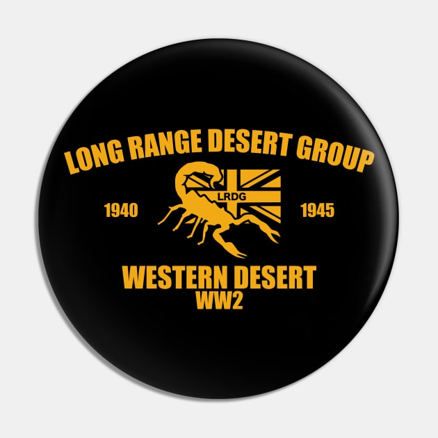 Long Range Desert Group Pin by Firemission45