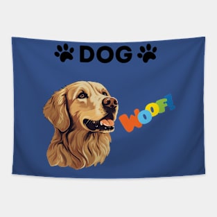 dog Woof Tapestry