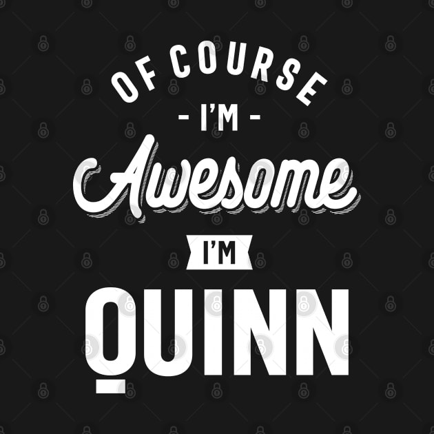 Quinn Personalized Name Birthday Gift by cidolopez