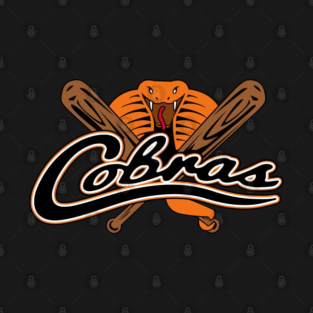 Cobras Baseball Logo by DavesTees