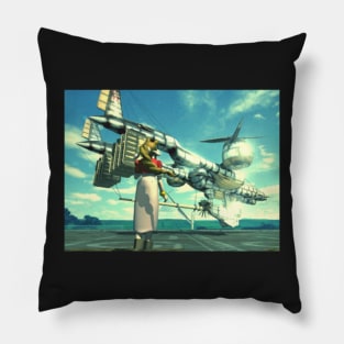 Aerith & The Highwind Pillow