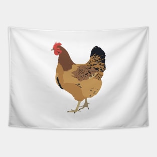 Brown Hen Tapestry