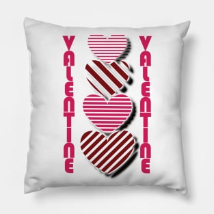 valentines day by chakibium Pillow